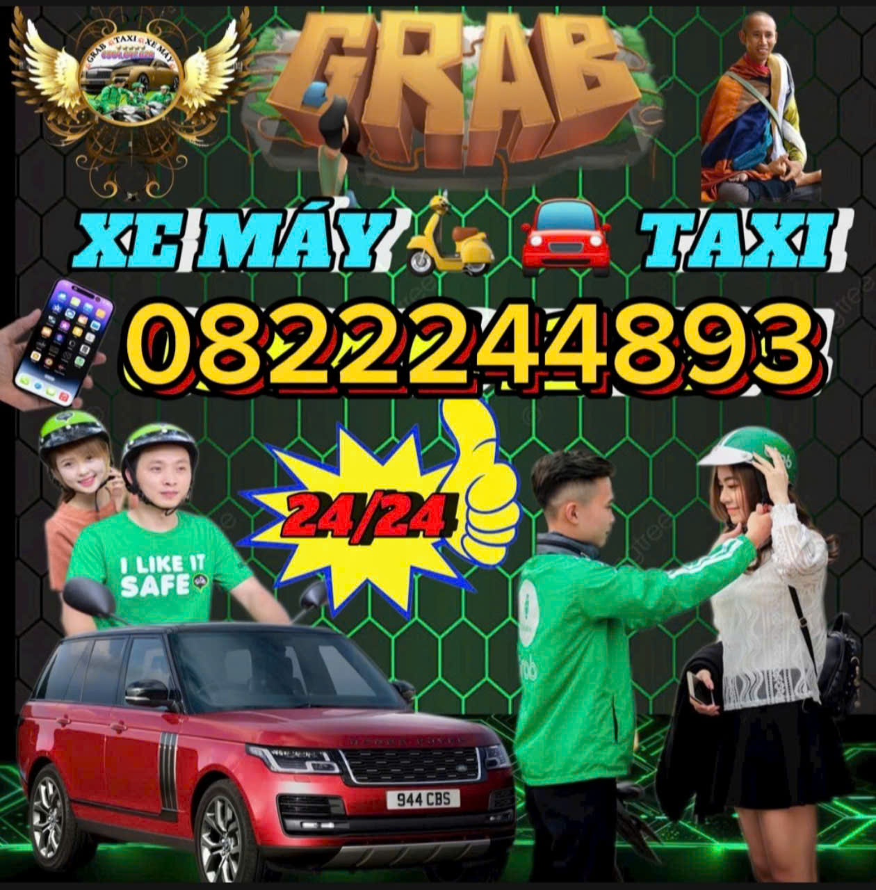 Grab Xe Ôm Bình Sơn Long Thành ☎️ 0327883039