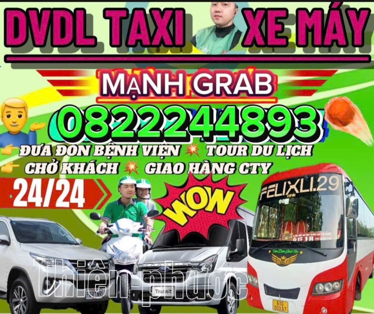 XE ÔM GRAB SÔNG TRẦU TRẢNG BOM