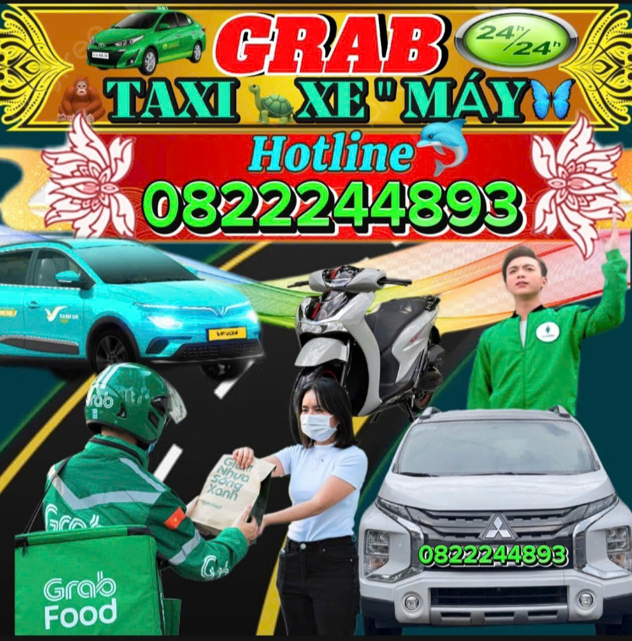 Grab Xe Ôm Long Tân Nhơn Trạch ☎️ 0327883039